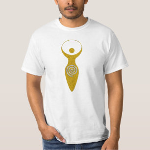 Spiritual Symbol - Goddess Of Earth Gaya 1 Flamele T-Shirt