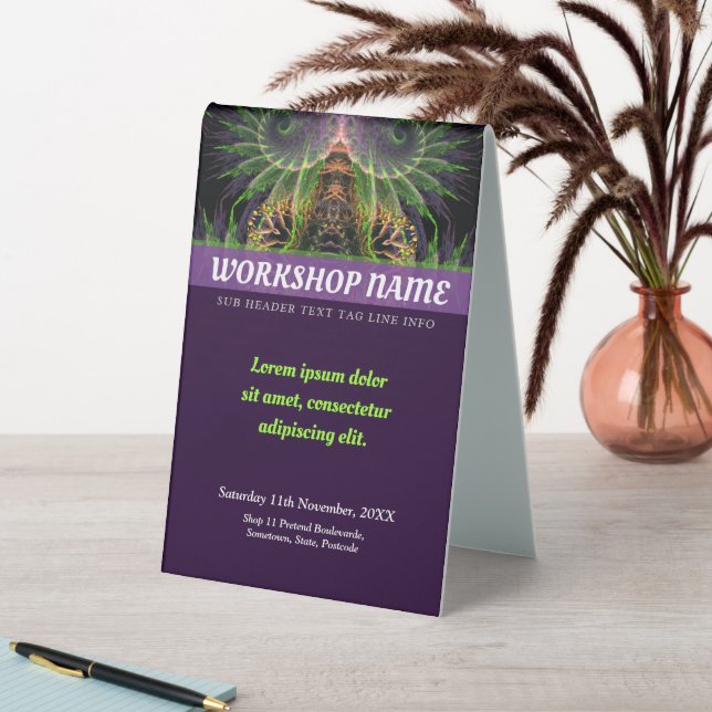 Spiritual Temple Fractal Art  (In SItu (Table))