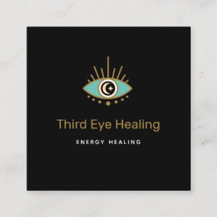 Spiritual Third Eye Logo Business Card