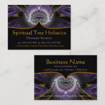 Spiritual Tree Holistic Business Cards