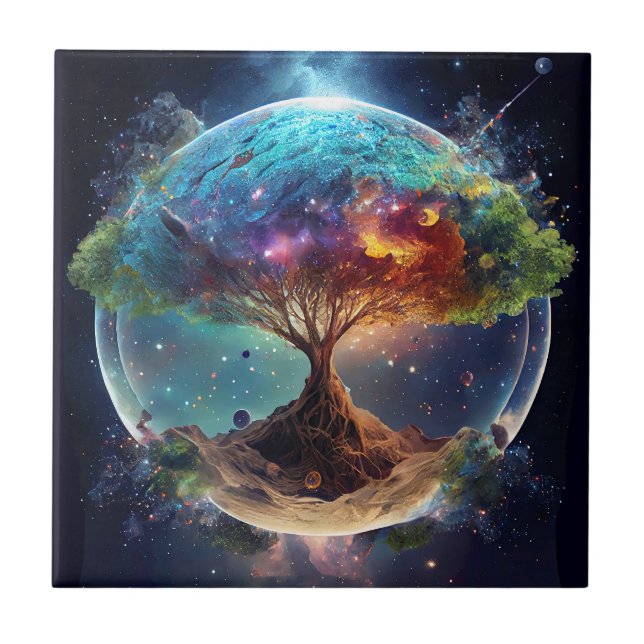 Spiritual Tree of Life Tile (Front)