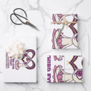 spiritual valentine  wrapping paper sheet