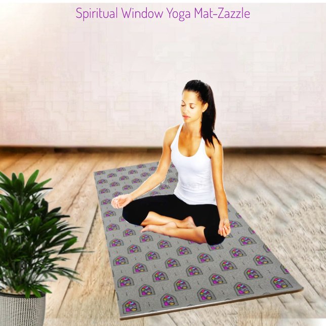 Spiritual Window    Yoga Mat (Creator Uploaded)
