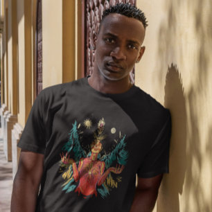 Spiritual Woman Illustration T-Shirt