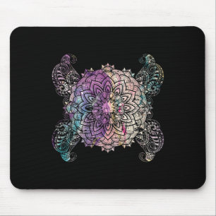 Spiritual Yoga Flow Sacred Geometry Prana Art Boho Mouse Mat