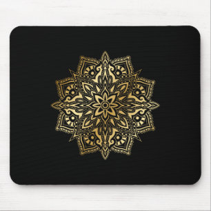 Spiritual Yoga Meditation Mandala Lotus Flower Yog Mouse Mat