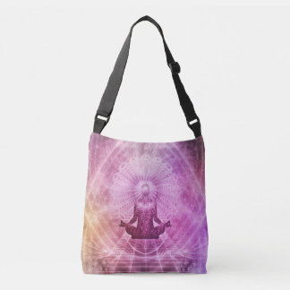 Spiritual Yoga Meditation Zen Colourful Crossbody Bag