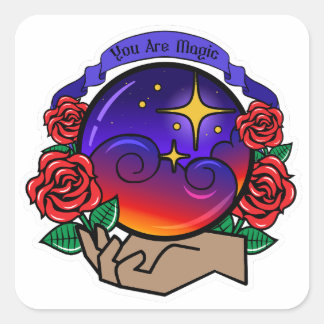 Spiritual You Are Magic Sticker