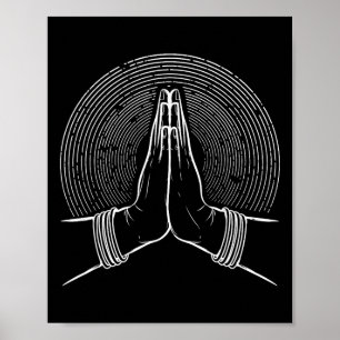 Spiritual Zen Meditation Mudra  Poster