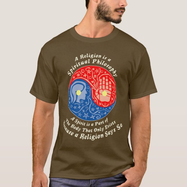 Spiritualist (Dark) T-Shirt (Front)