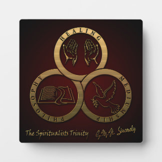Spiritualists Trinity Plaque