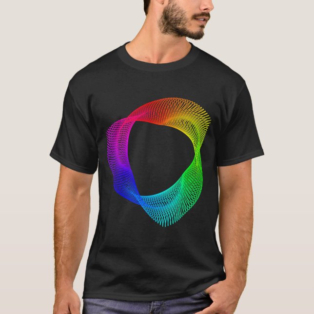 Spirograph 3 corner normal T-Shirt (Front)
