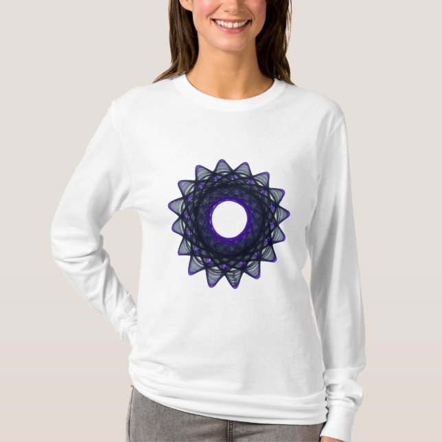 Spirograph Pride Pattern: Ace T-Shirt (Front)