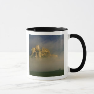 Spissky hrad in mist, Slovakia 2 Mug