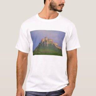 Spissky hrad in mist, Slovakia T-Shirt