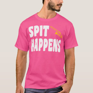 Spit Happens Trombone Marching Band Music Orchestr T-Shirt