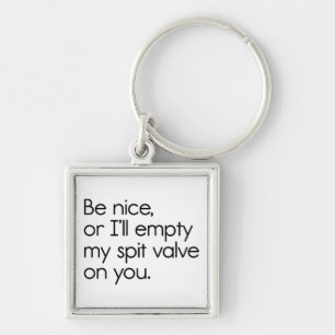 Spit Valve Key Ring