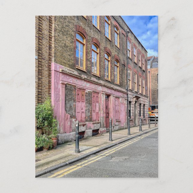 Spitalfields, London UK Postcard (Front)