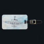SPITFIRE. 'Ace Of Spades'. 2014. Luggage Tag<br><div class="desc">SPITFIRE. 'Ace Of Spades'. 2014. Oil on Canvas  Alexander Booth  Vincent / Private Collection / Bridgeman Images</div>