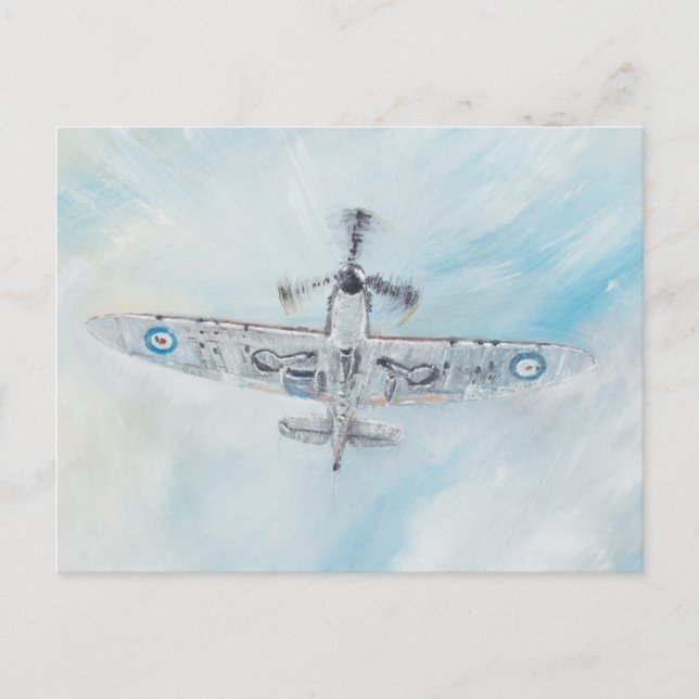 SPITFIRE. 'Ace Of Spades'. 2014. Postcard (Front)
