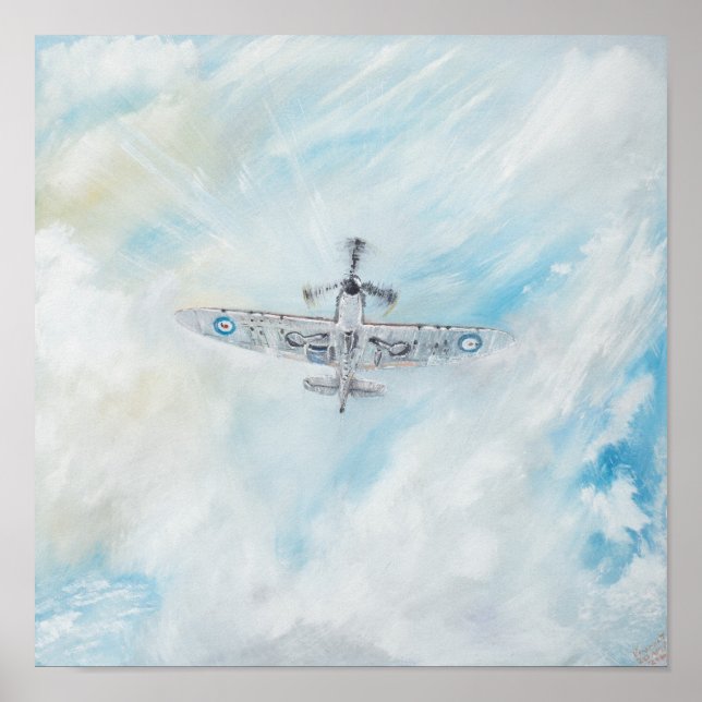 SPITFIRE. 'Ace Of Spades'. 2014. Poster (Front)