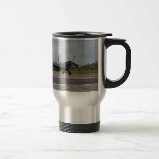 Spitfire After Landing Travel Mug (Right)