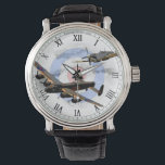 Spitfire and Lancaster Watch<br><div class="desc">Spitfire and Lancaster Watch,  two legendary RAF World War 2 Aircraft. Make sure to click "CUSTOMIZE" if you would like to change background colour or add text.</div>