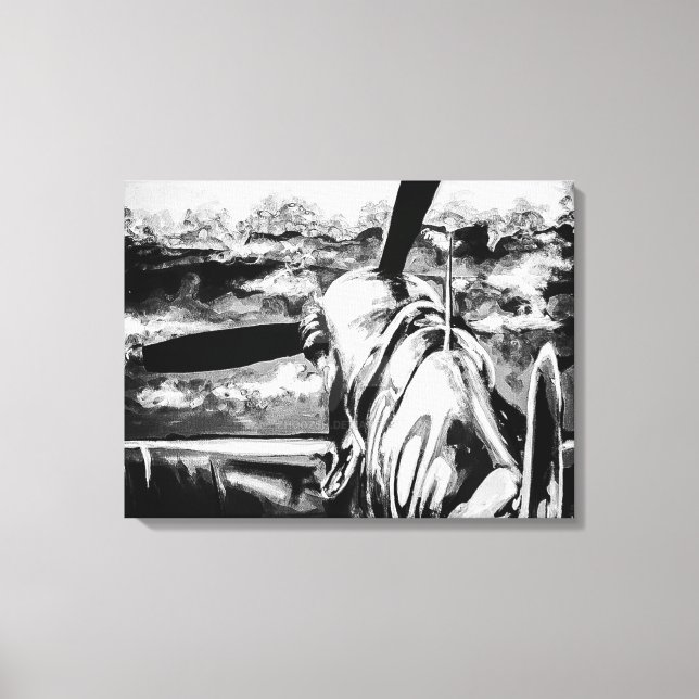 Spitfire At Dawn Canvas Print (Front)
