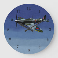 Spitfire Clock