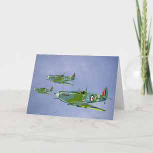 Spitfire Greetings Card