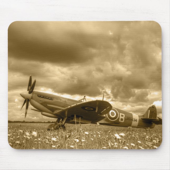 Spitfire MH434 Mouse Mat (Front)