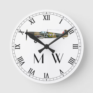 Spitfire | Monogrammed Watch Round Clock