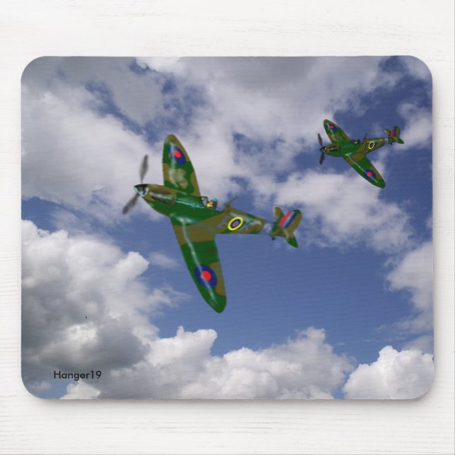 Spitfire Mouse Mat (Front)