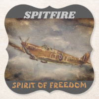 Spitfire Paper Coaster