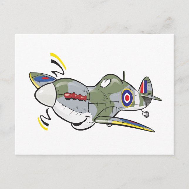 spitfire postcard (Front)