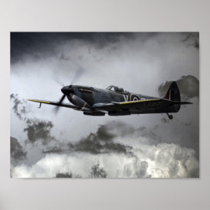 Spitfire TE311 Poster