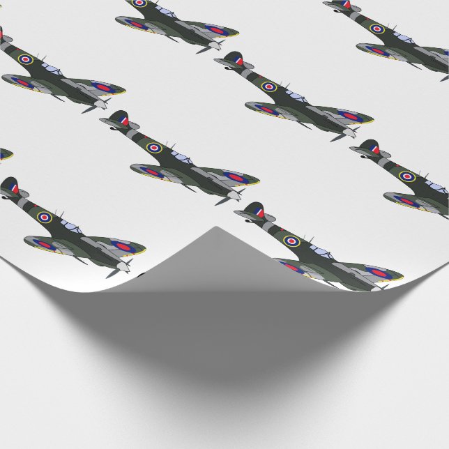 Spitfire Wrapping Paper (Corner)