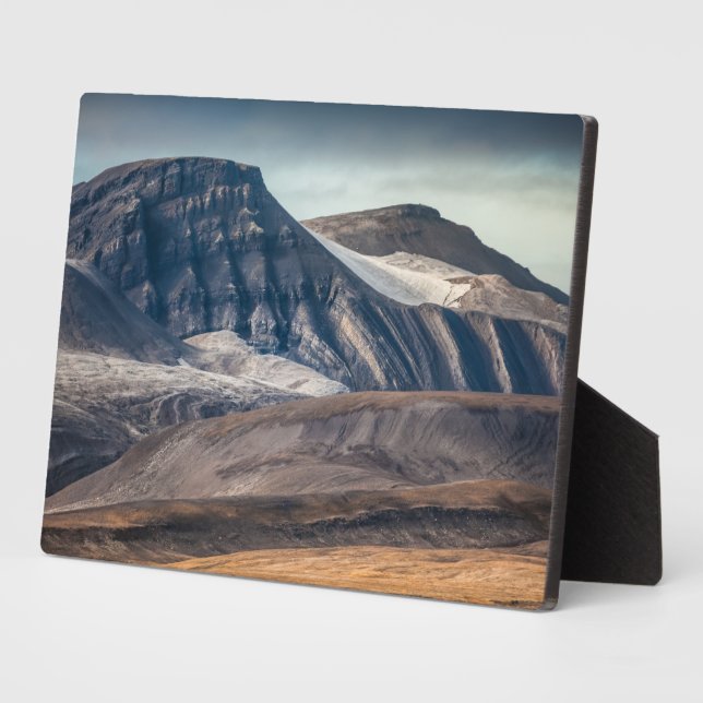 Spitsbergen Landscape Photo Plaque (Side)
