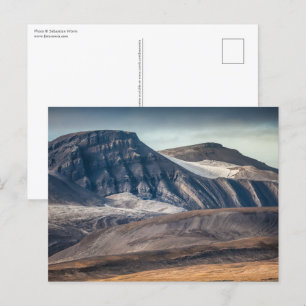Spitsbergen Landscape Photo Postcard