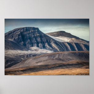 Spitsbergen Landscape Photo Poster
