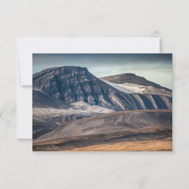 Spitsbergen Svalbard Landscape Card (Front)