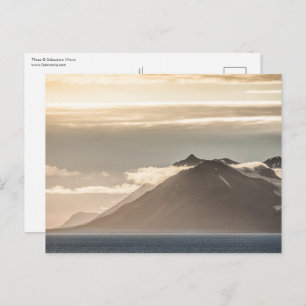 Spitsbergen Svalbard Landscape Photo Postcard