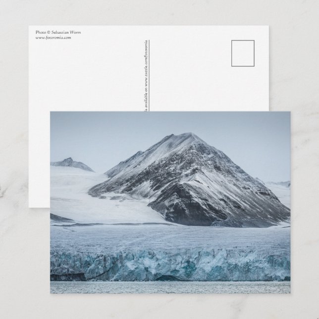 Spitsbergen Svalbard Landscape Photo Postcard (Front/Back)