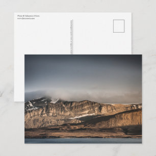 Spitsbergen Svalbard Landscape Photo Postcard