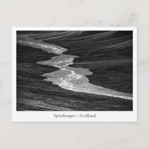 Spitsbergen Svalbard Landscape Photo Postcard