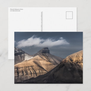 Spitsbergen Svalbard Landscape Photo Postcard