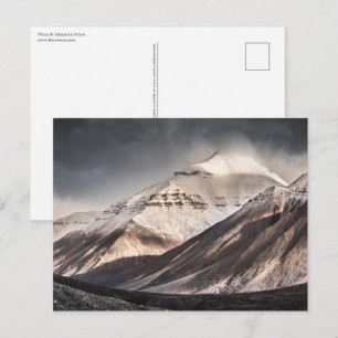 Spitsbergen Svalbard Landscape Photo Postcard