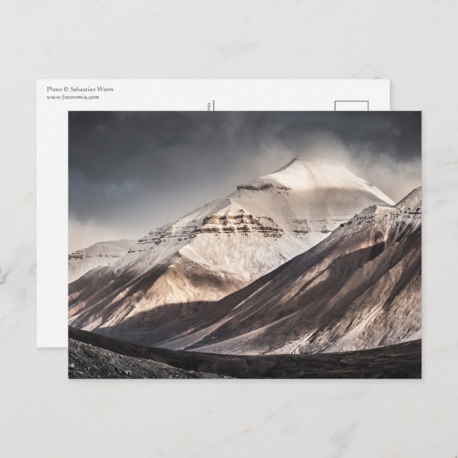 Spitsbergen Svalbard Landscape Photo Postcard (Front/Back)