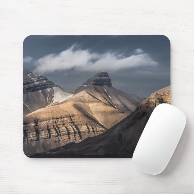 Spitsbergen Svalbard Mouse Mat (With Mouse)