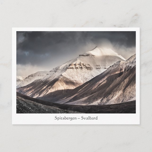 Spitsbergen Svalbard Postcard (Front)